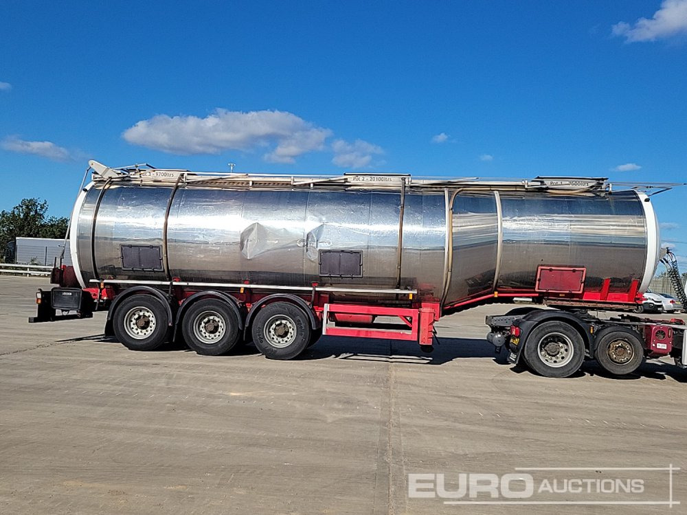 Tankauflieger Melton 40,000 Litre Tri Axle Tanker Trailer: das Bild 6