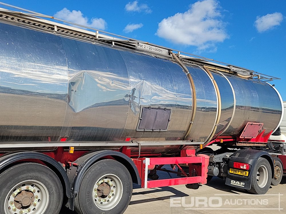 Tankauflieger Melton 40,000 Litre Tri Axle Tanker Trailer: das Bild 21