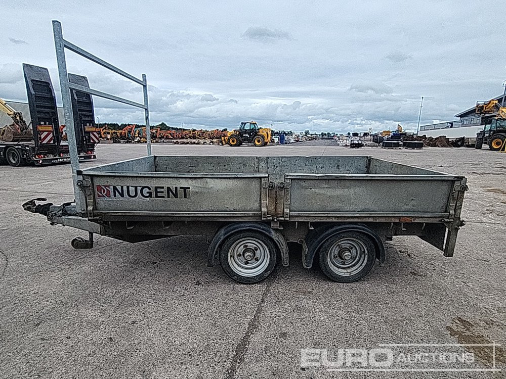 Nugent 3500Kg Twin Axle Dropside Trailer - Baumaschinenanhänger: das Bild 2 Nugent 3500Kg Twin Axle Dropside Trailer - Baumaschinenanhänger: das Bild 2