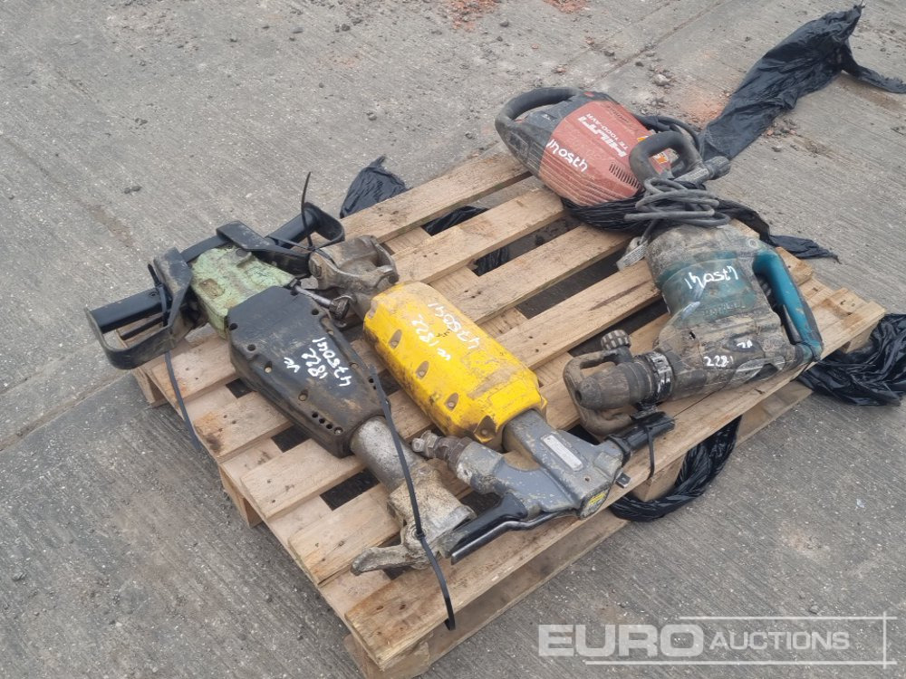 Pneumatic Hand Held Breaker (2 of), 110Volt Makita AVT Hammer Drill, 110Volt Hilti TE1000 AVR Hand Held Breaker - Asphalttechnik: das Bild 1 Pneumatic Hand Held Breaker (2 of), 110Volt Makita AVT Hammer Drill, 110Volt Hilti TE1000 AVR Hand Held Breaker - Asphalttechnik: das Bild 1