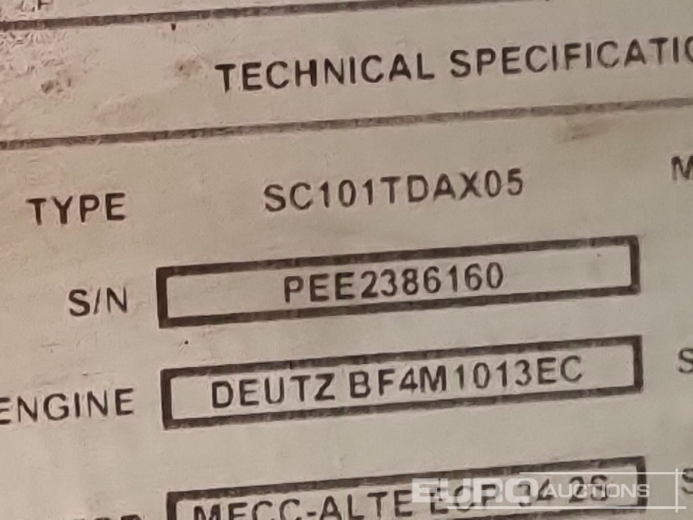 Stromgenerator Pramac GSW110: das Bild 35