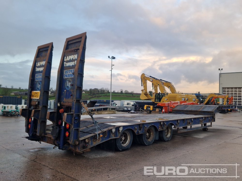 SDC Tri Axle Stepframe Low Loader, Hydraulic Ramps - Tieflader Auflieger: das Bild 3 SDC Tri Axle Stepframe Low Loader, Hydraulic Ramps - Tieflader Auflieger: das Bild 3