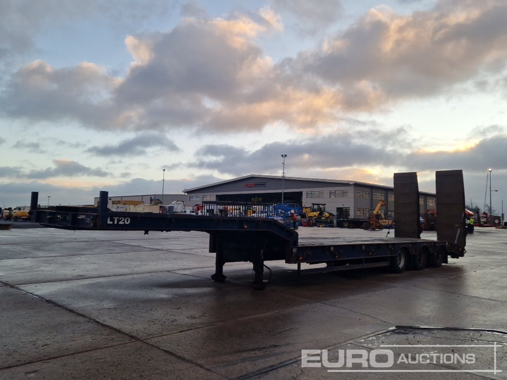 SDC Tri Axle Stepframe Low Loader, Hydraulic Ramps - Tieflader Auflieger: das Bild 1 SDC Tri Axle Stepframe Low Loader, Hydraulic Ramps - Tieflader Auflieger: das Bild 1