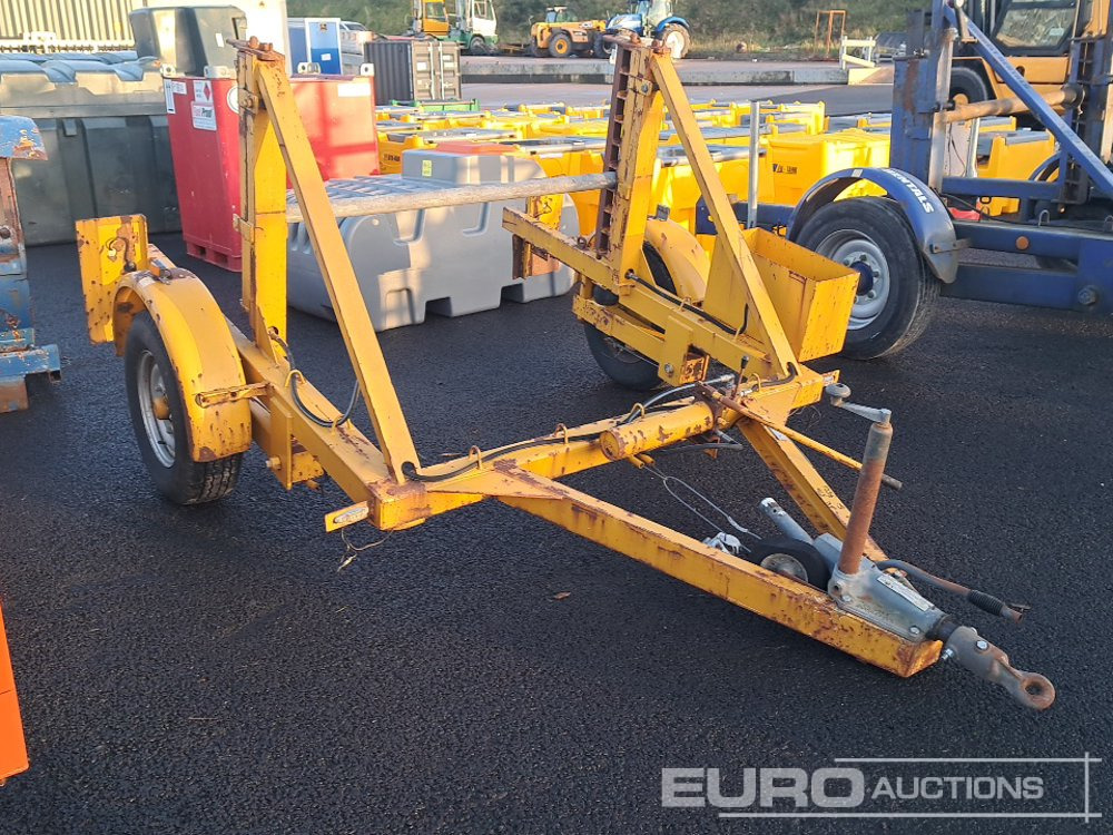 SEB Cable Reel Trailer - Baumaschinenanhänger: das Bild 4 SEB Cable Reel Trailer - Baumaschinenanhänger: das Bild 4