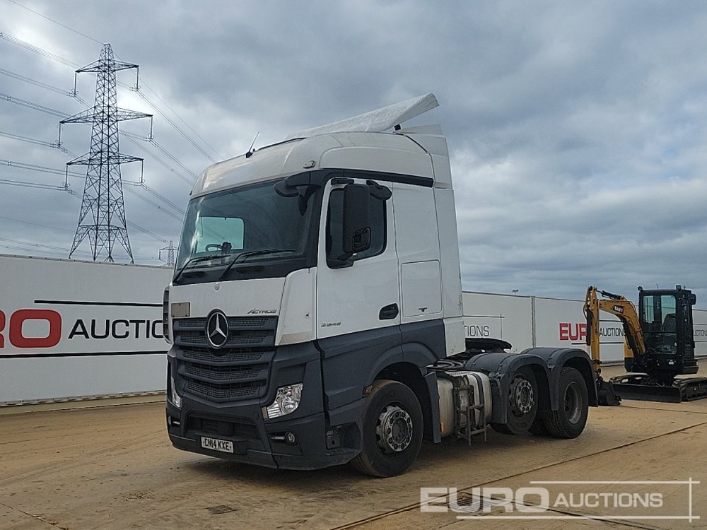 2014 Mercedes Benz ACTROS 2545 - Sattelzugmaschine: das Bild 1 2014 Mercedes Benz ACTROS 2545 - Sattelzugmaschine: das Bild 1