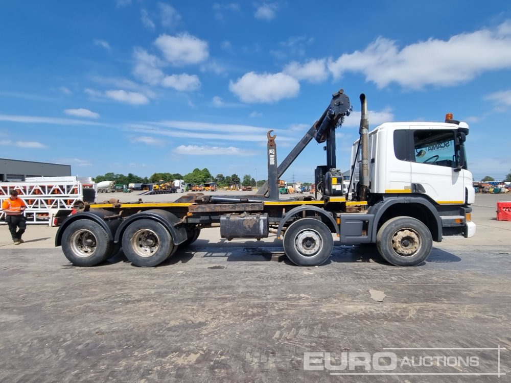 Abrollkipper Scania P360: das Bild 6