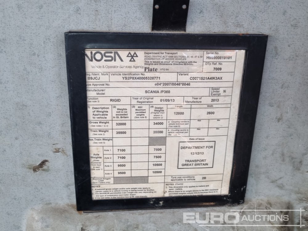 Abrollkipper Scania P360: das Bild 47
