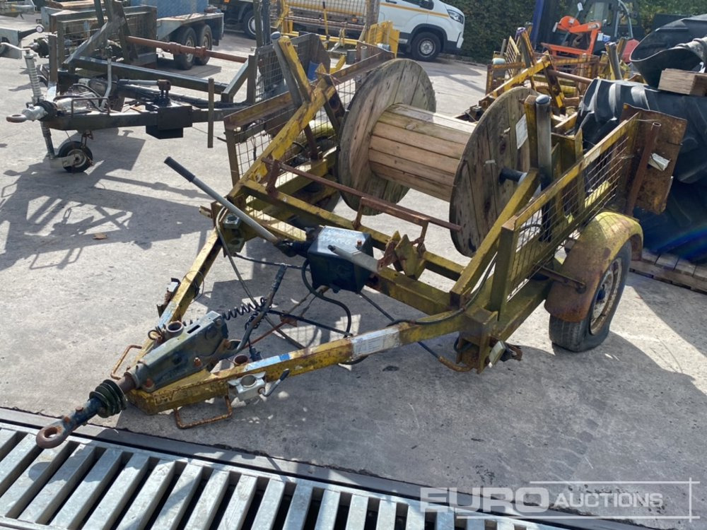 Single Axle Cable Reel Trailer - Baumaschinenanhänger: das Bild 1 Single Axle Cable Reel Trailer - Baumaschinenanhänger: das Bild 1