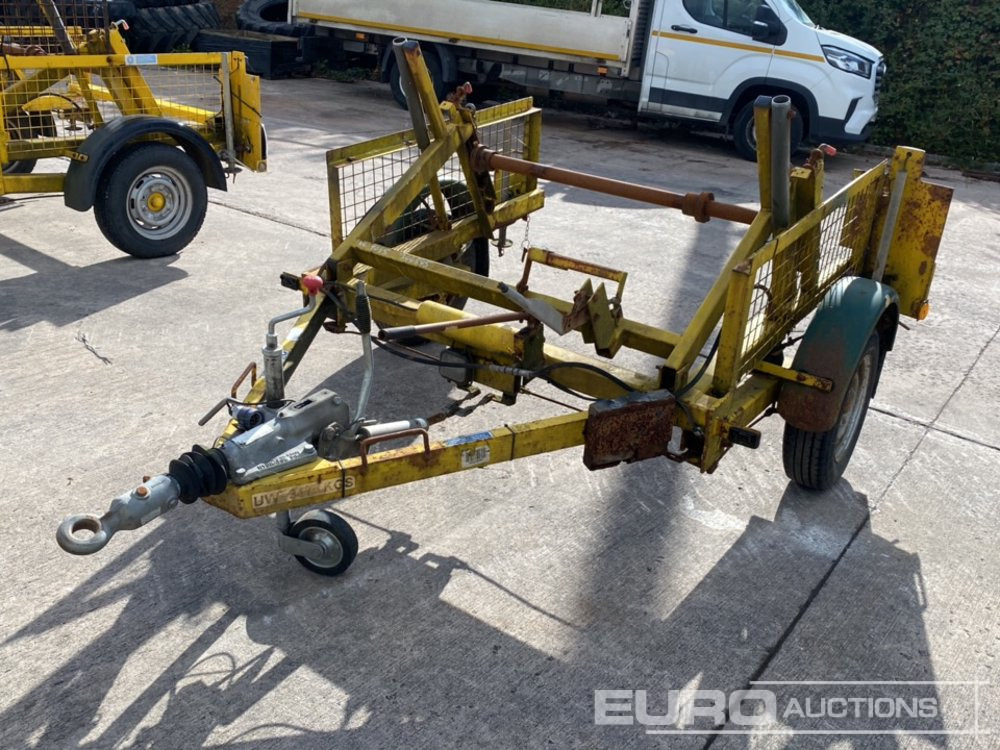 Single Axle Cable Reel Trailer - Baumaschinenanhänger: das Bild 1 Single Axle Cable Reel Trailer - Baumaschinenanhänger: das Bild 1