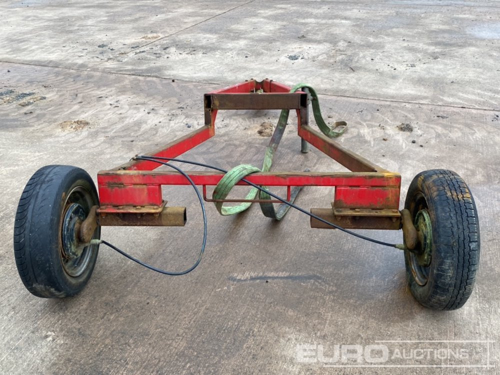 Single Axle Trailer Chassis - Baumaschinenanhänger: das Bild 3 Single Axle Trailer Chassis - Baumaschinenanhänger: das Bild 3