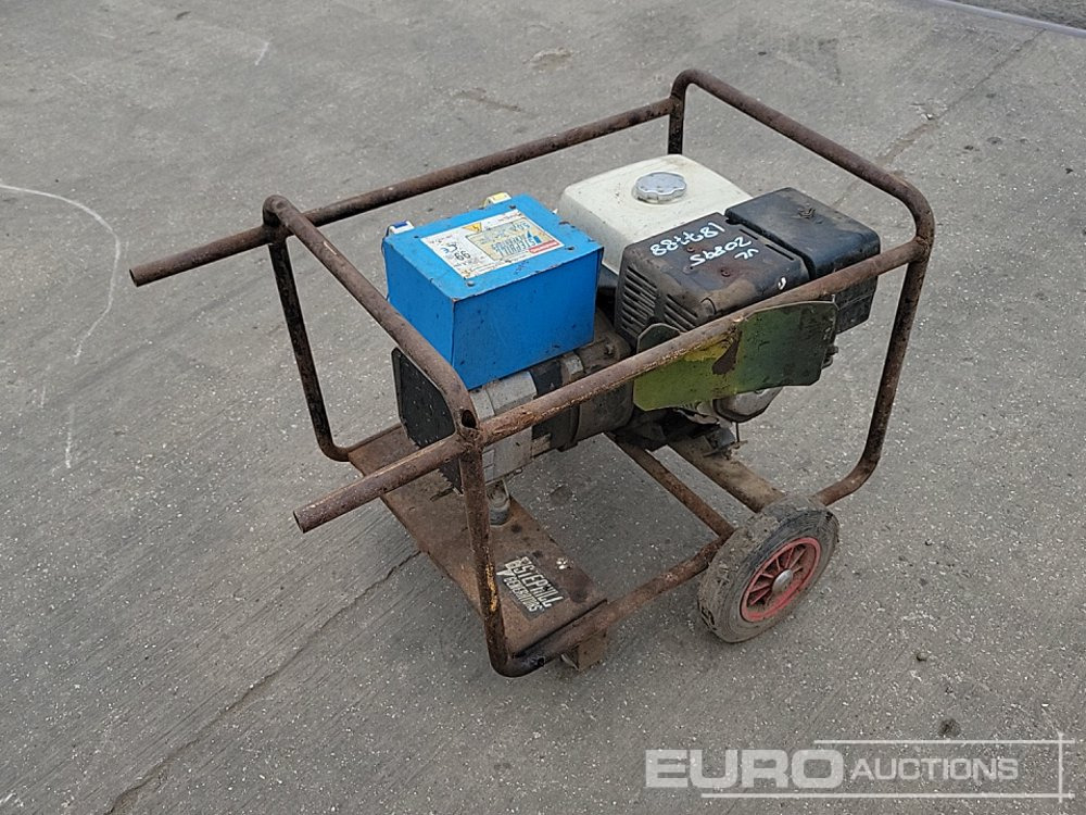 Stephill 5kVA Petrol Generator, Honda Engine - Stromgenerator: das Bild 5 Stephill 5kVA Petrol Generator, Honda Engine - Stromgenerator: das Bild 5