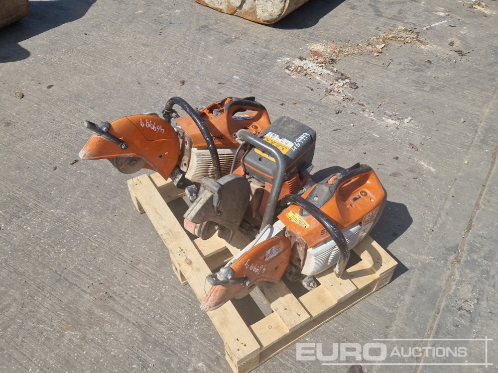 Stihl Petrol Quick Saw (2 of), Husqvarana K760 Petrol Quick Cut Saw - Asphalttechnik: das Bild 1 Stihl Petrol Quick Saw (2 of), Husqvarana K760 Petrol Quick Cut Saw - Asphalttechnik: das Bild 1