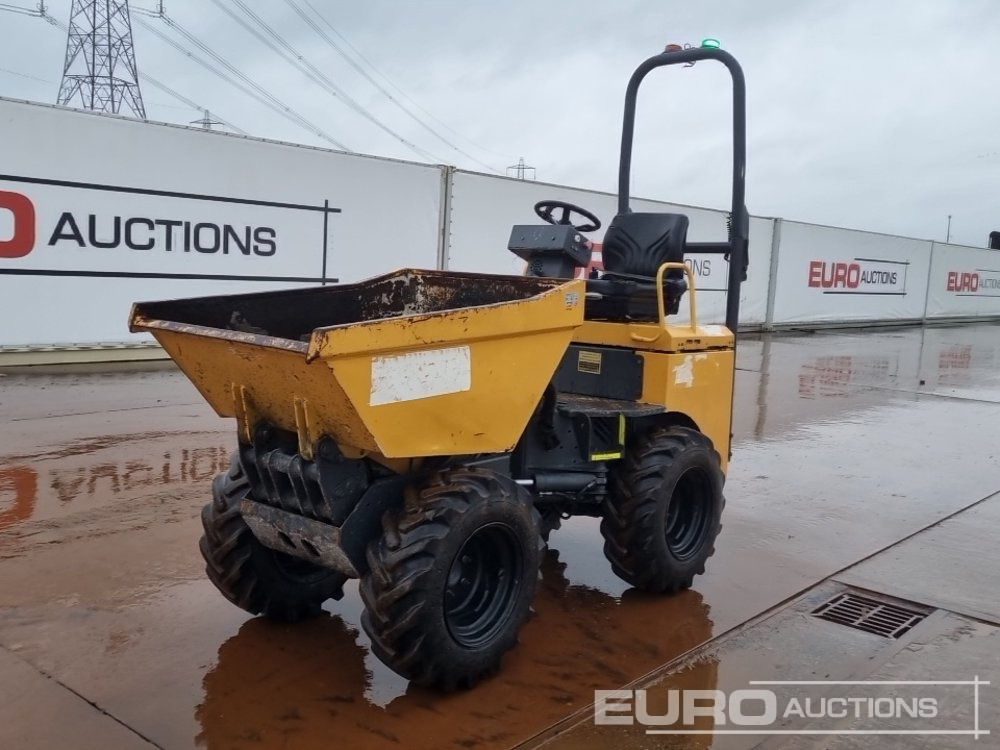 Terex 1 Ton Hi Tip Dumper, Roll Bar - Mini-Kipper: das Bild 1 Terex 1 Ton Hi Tip Dumper, Roll Bar - Mini-Kipper: das Bild 1