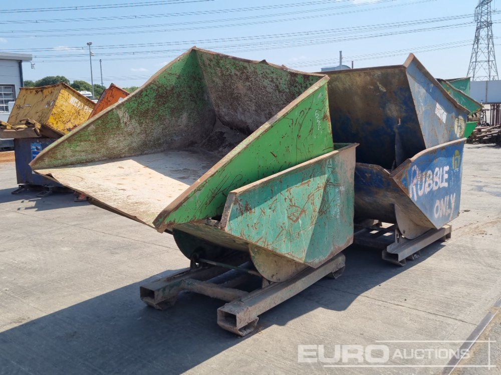 Tipping Skip to suit Forklift (4 of) - Kippbehälter: das Bild 1 Tipping Skip to suit Forklift (4 of) - Kippbehälter: das Bild 1