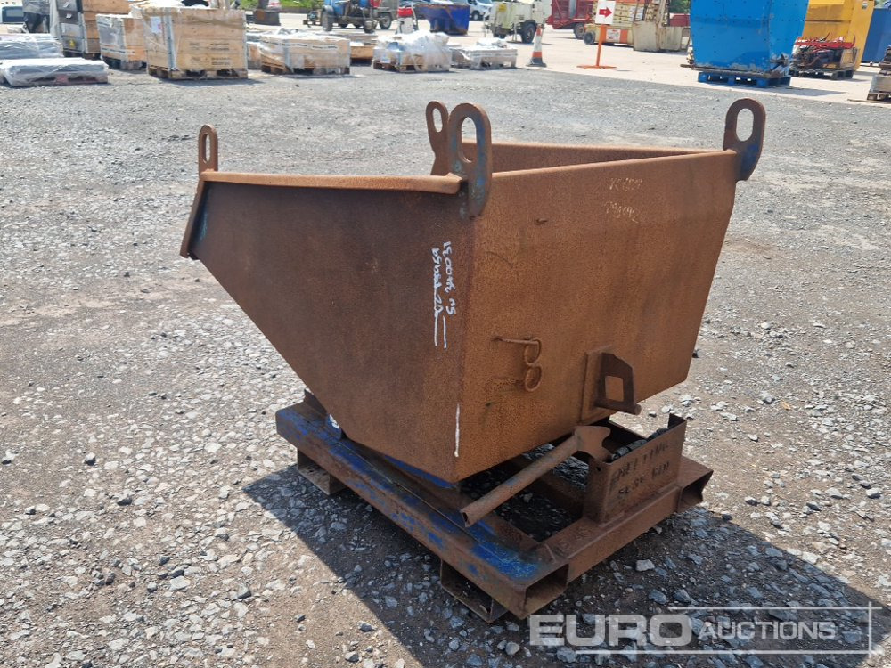 Tipping Skip to suit Forklift/Telehandler - Kippbehälter: das Bild 3 Tipping Skip to suit Forklift/Telehandler - Kippbehälter: das Bild 3