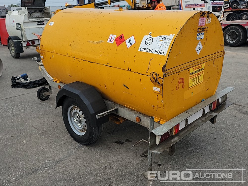 Trailer Engineering 950 Litre Single Axle Bunded Fuel Bowser, Manual Pump - Lagertank: das Bild 3 Trailer Engineering 950 Litre Single Axle Bunded Fuel Bowser, Manual Pump - Lagertank: das Bild 3