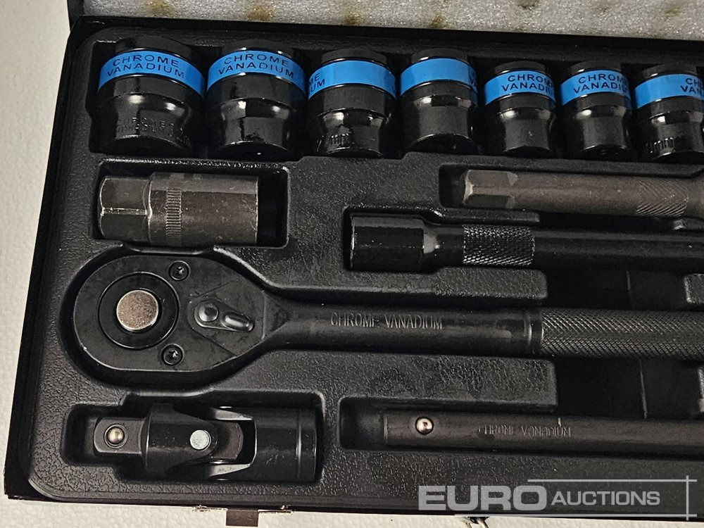 Unused 1/2" Socket & Rachet Set - Werkstattgerät: das Bild 4 Unused 1/2" Socket & Rachet Set - Werkstattgerät: das Bild 4