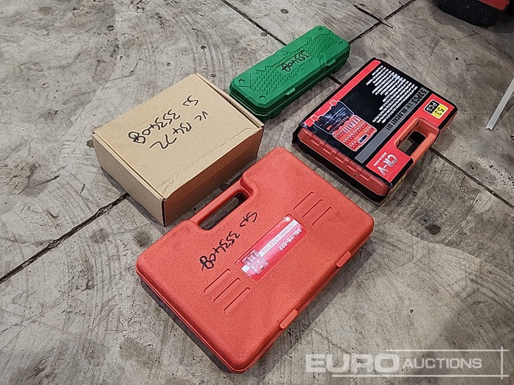 Unused 10Pc Impact Sockets, 53Pc 1/4" Socket Set, Brake Repair Set, 1/2" 18 Volt Impact Gun (Body Only) (4 of) - Werkstattgerät: das Bild 4 Unused 10Pc Impact Sockets, 53Pc 1/4" Socket Set, Brake Repair Set, 1/2" 18 Volt Impact Gun (Body Only) (4 of) - Werkstattgerät: das Bild 4