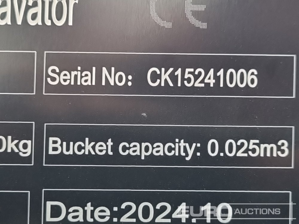 Minibagger Unused 2025 Captok CK15: das Bild 41