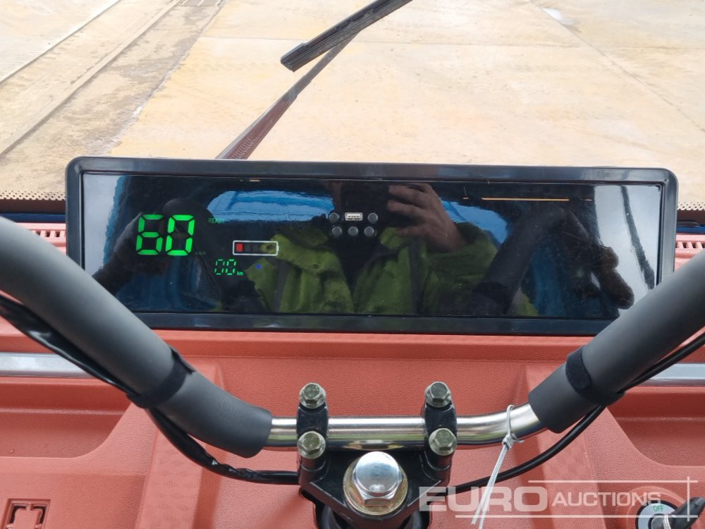 Golfmobil Unused 2025 Pengli Brand  Electric Tricycle, Dropside Tipping Body, Full Cab: das Bild 22