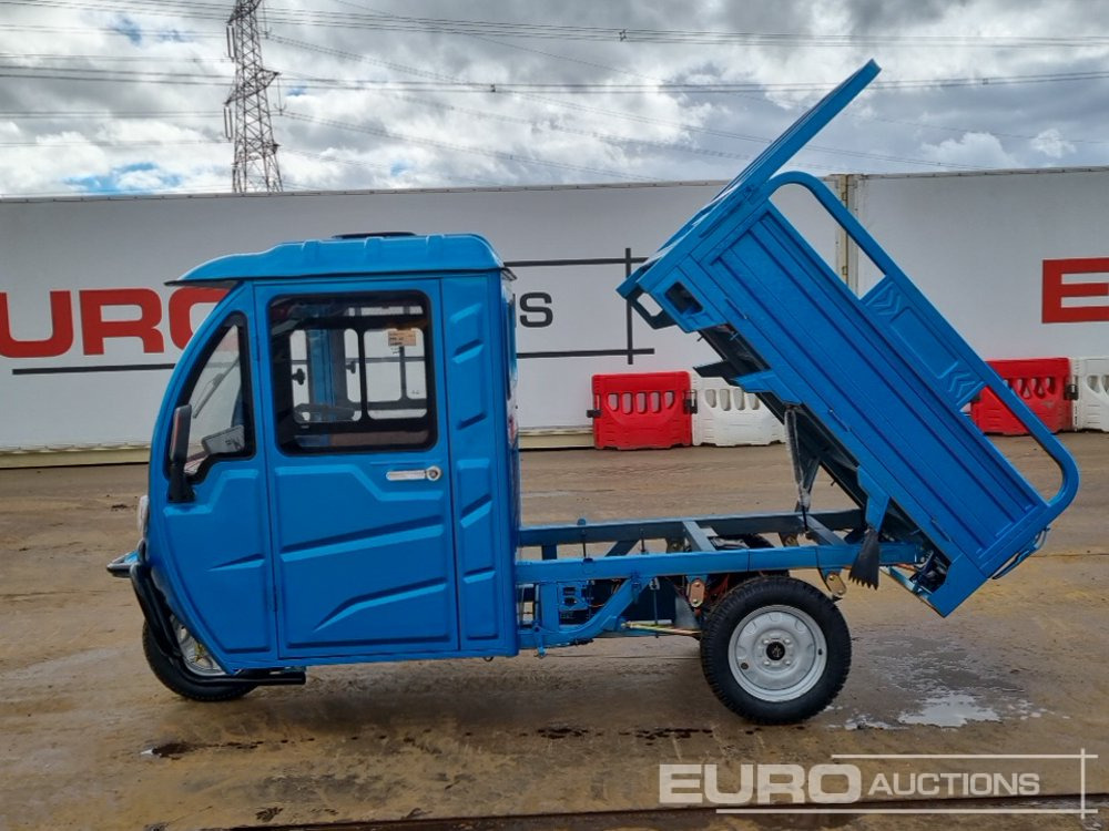 Golfmobil Unused 2025 Pengli Brand  Electric Tricycle, Dropside Tipping Body, Full Cab: das Bild 14
