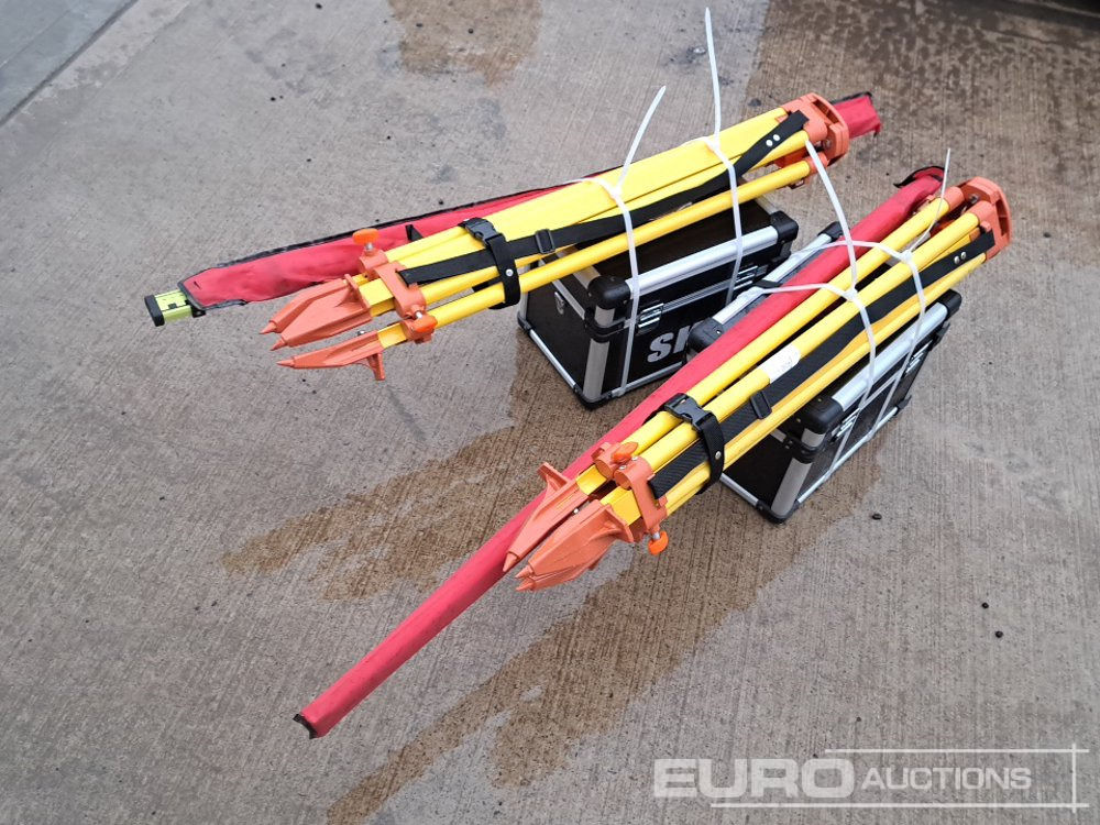 Unused 2025 SKLP Self-Leveling Rotary Laser Level with Batteries, Receiver, Tripod, Grade Rod (2 of) - Werkstattgerät: das Bild 3 Unused 2025 SKLP Self-Leveling Rotary Laser Level with Batteries, Receiver, Tripod, Grade Rod (2 of) - Werkstattgerät: das Bild 3