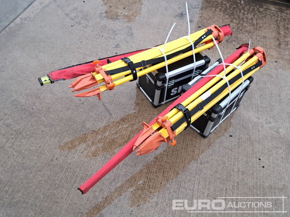 Unused 2025 SKLP Self-Leveling Rotary Laser Level with Batteries, Receiver, Tripod, Grade Rod (2 of) - Werkstattgerät: das Bild 3 Unused 2025 SKLP Self-Leveling Rotary Laser Level with Batteries, Receiver, Tripod, Grade Rod (2 of) - Werkstattgerät: das Bild 3