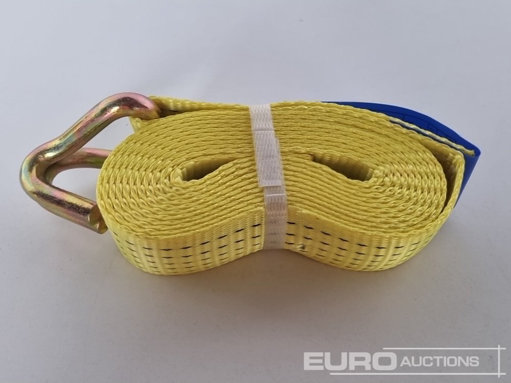 Werkstattgerät Unused Boss 4M x 50mm 5 Ton Ratchet Straps with Sling (4 of): das Bild 16