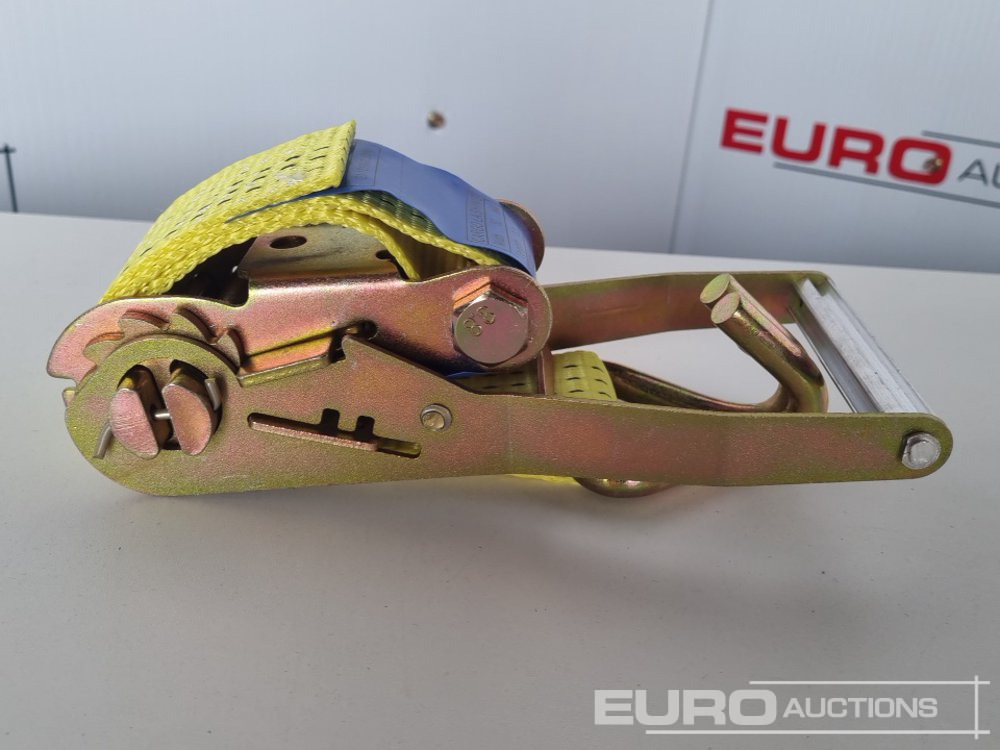 Unused Boss 4M x 50mm 5 Ton Ratchet Straps with Sling (4 of) - Baugeräte: das Bild 5 Unused Boss 4M x 50mm 5 Ton Ratchet Straps with Sling (4 of) - Baugeräte: das Bild 5