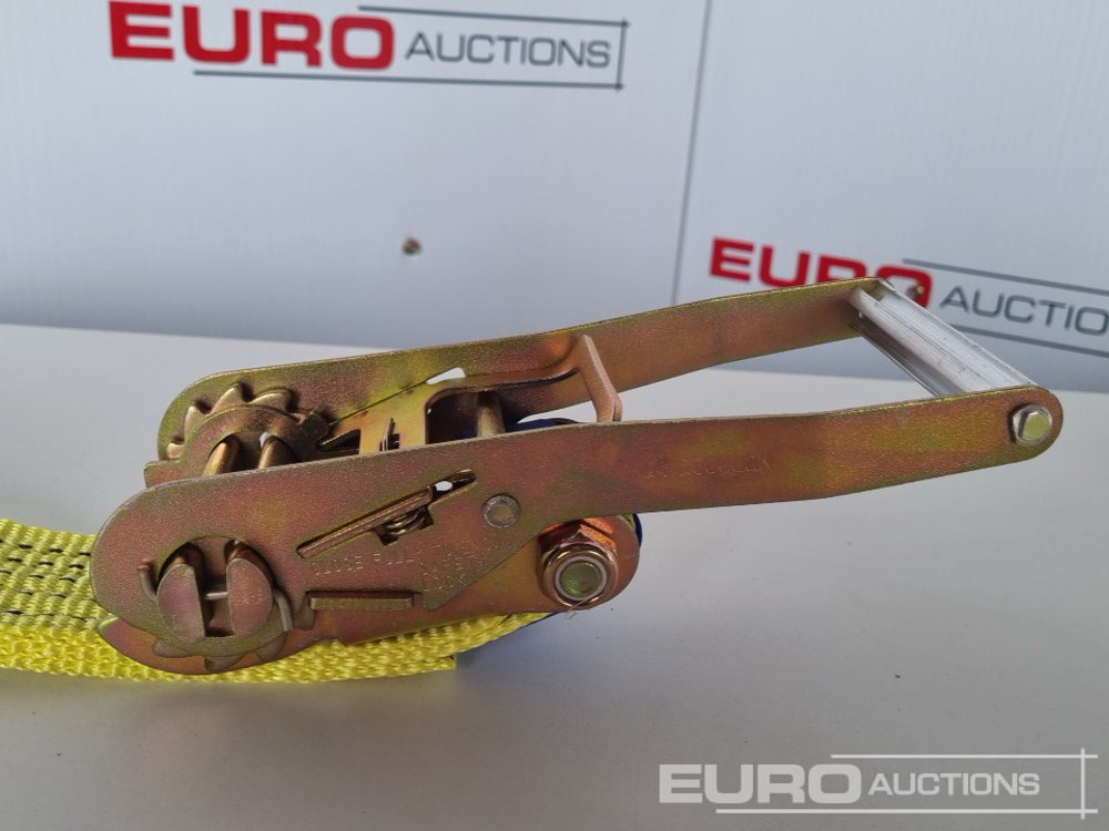 Baugeräte Unused Boss 4M x 50mm 5 Ton Ratchet Straps with Sling (4 of): das Bild 14