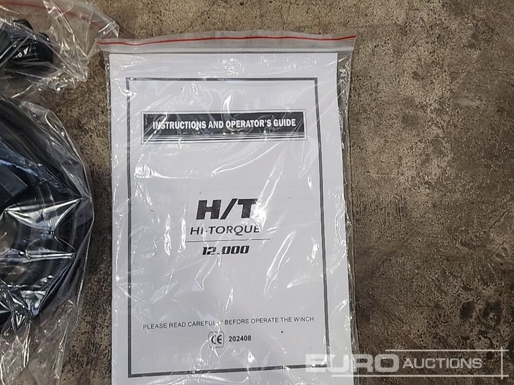 Unused Hi-Torque HT12000 12 Volt Winch, 3/8" x 85' Rope - Werkstattgerät: das Bild 5 Unused Hi-Torque HT12000 12 Volt Winch, 3/8" x 85' Rope - Werkstattgerät: das Bild 5
