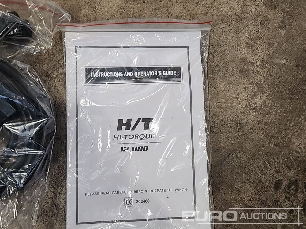 Unused Hi-Torque HT12000 12 Volt Winch, 3/8" x 85' Rope - Werkstattgerät: das Bild 5 Unused Hi-Torque HT12000 12 Volt Winch, 3/8" x 85' Rope - Werkstattgerät: das Bild 5