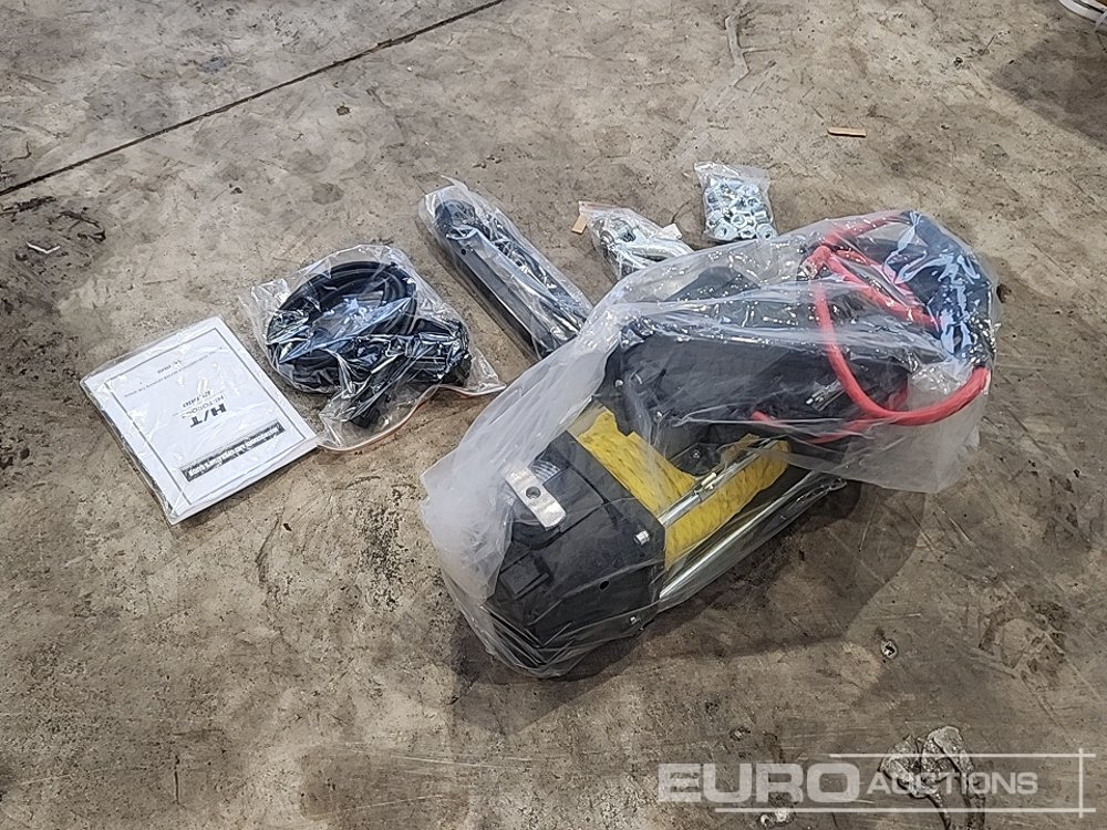 Unused Hi-Torque HT12000 12 Volt Winch, 3/8" x 85' Rope - Werkstattgerät: das Bild 3 Unused Hi-Torque HT12000 12 Volt Winch, 3/8" x 85' Rope - Werkstattgerät: das Bild 3