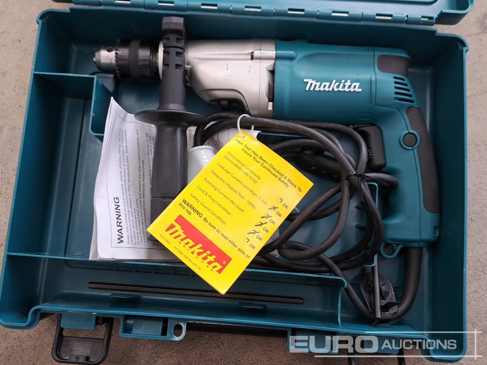 Unused Makita HP2050 110v2 Speed Hammer Drill - Baugeräte: das Bild 4 Unused Makita HP2050 110v2 Speed Hammer Drill - Baugeräte: das Bild 4