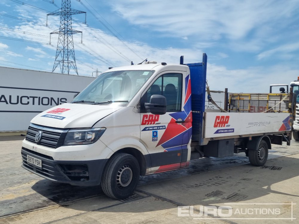 Volkswagen Crafter CR35 - Pritsche Transporter: das Bild 1 Volkswagen Crafter CR35 - Pritsche Transporter: das Bild 1