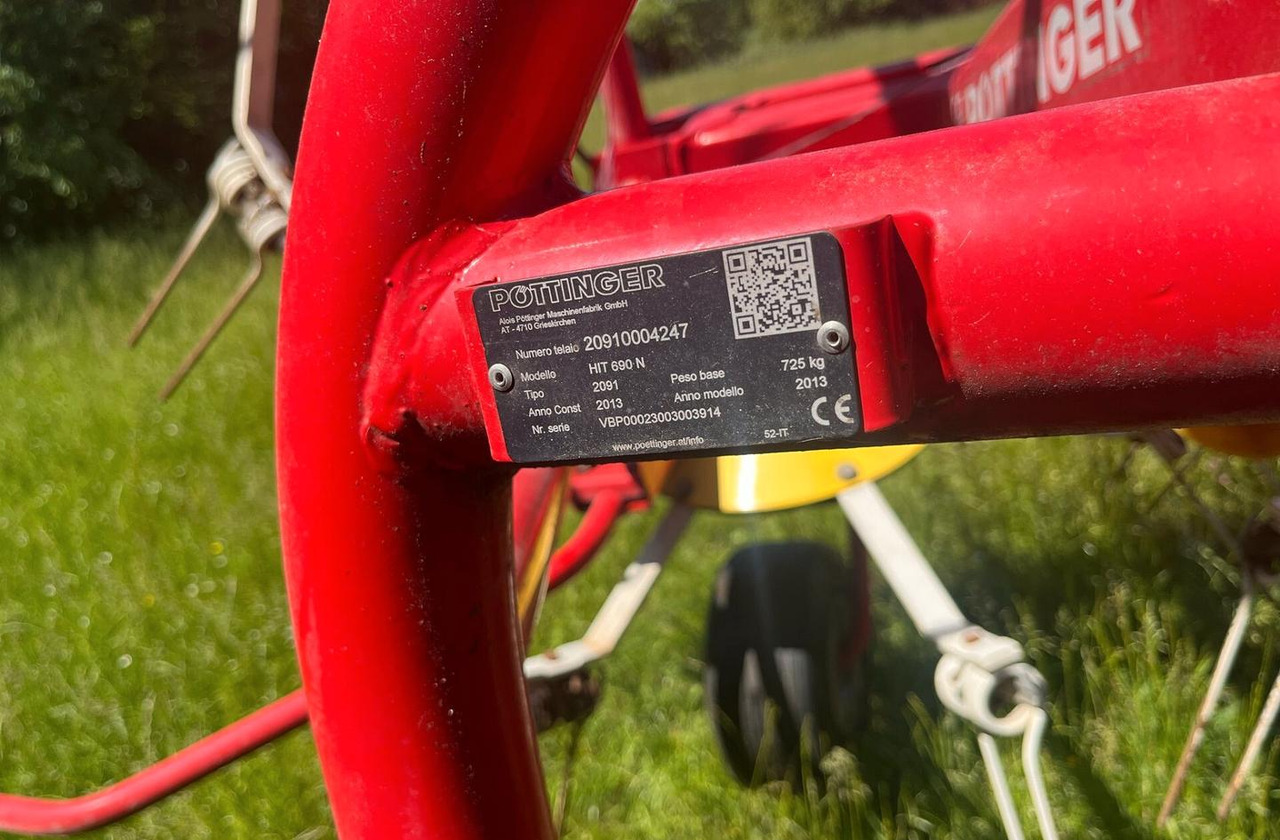 Voltafieno usato Pottinger Hit 690 N - Heuwender/ Wenderechen: das Bild 5 Voltafieno usato Pottinger Hit 690 N - Heuwender/ Wenderechen: das Bild 5