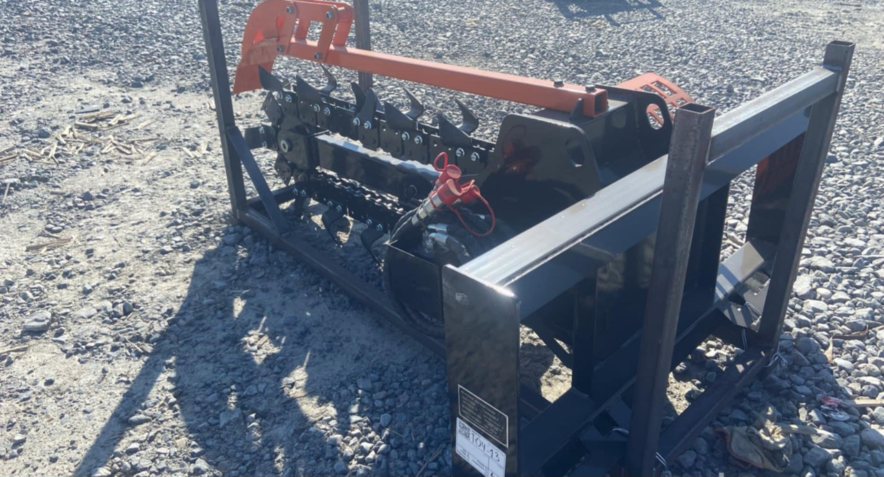 Grabenbagger/ Grabenfräse Trencher-Tech: das Bild 9