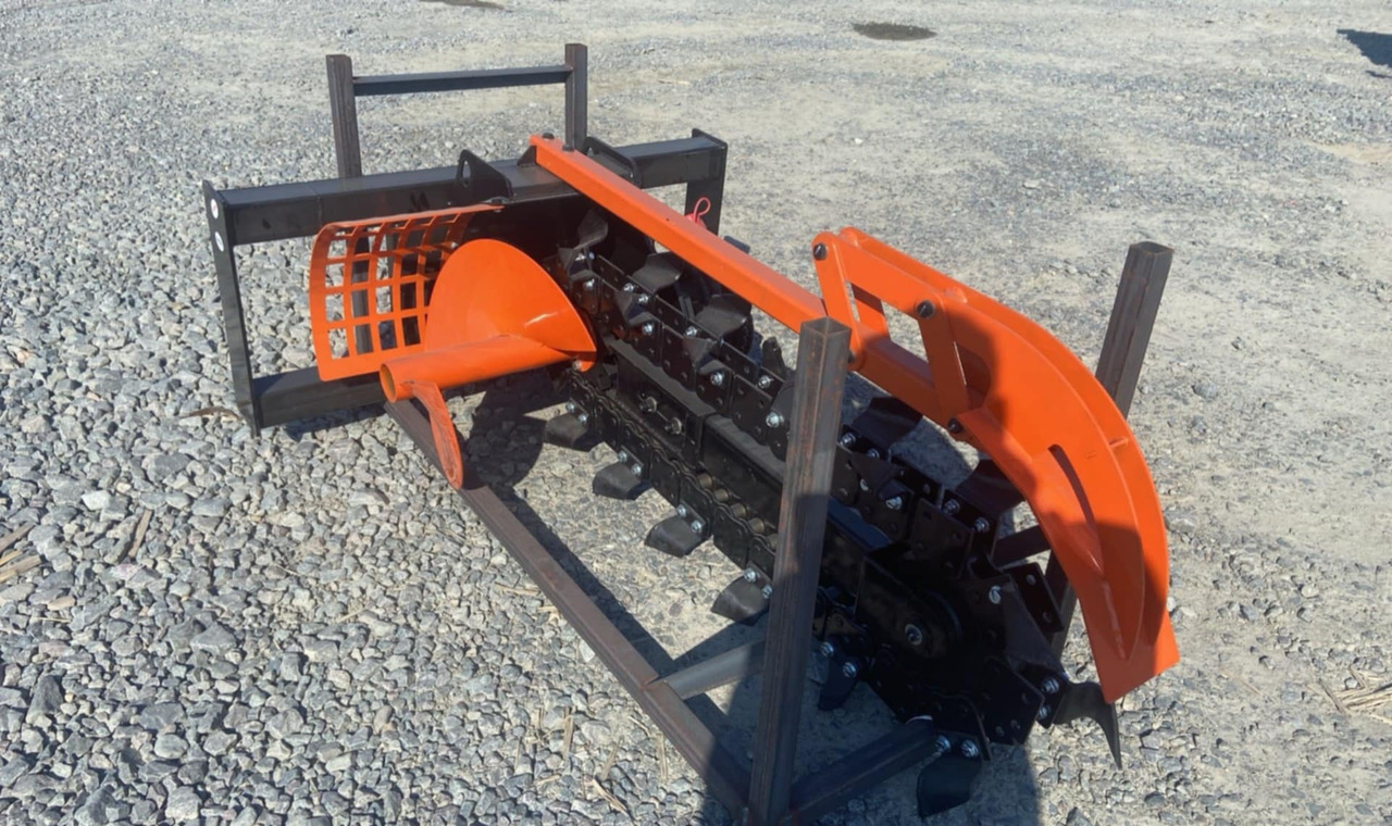 Grabenbagger/ Grabenfräse Trencher-Tech: das Bild 8