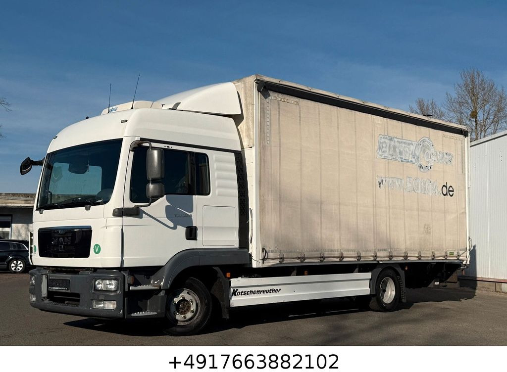 MAN TGL 8.220/Schlafkabine/Autom./6m/Edscha MAN TGL 8.220/Schlafkabine/Autom./6m/Edscha - Plane LKW: das Bild 1 MAN TGL 8.220/Schlafkabine/Autom./6m/Edscha MAN TGL 8.220/Schlafkabine/Autom./6m/Edscha - Plane LKW: das Bild 1