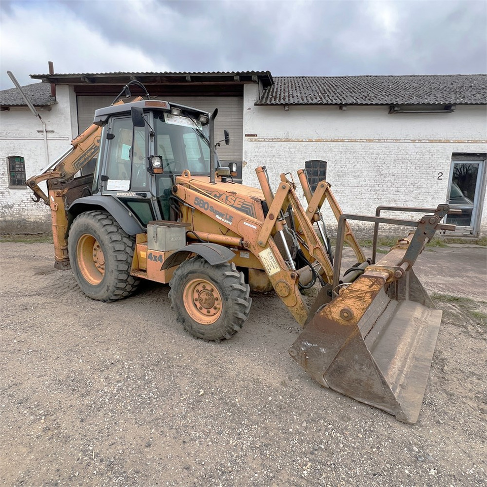 Case 580 Super LE Turbo - Baggerlader: das Bild 1 Case 580 Super LE Turbo - Baggerlader: das Bild 1