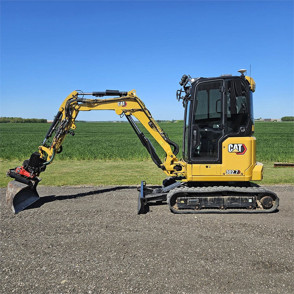 Caterpillar 302.7 CR - Minibagger: das Bild 1 Caterpillar 302.7 CR - Minibagger: das Bild 1