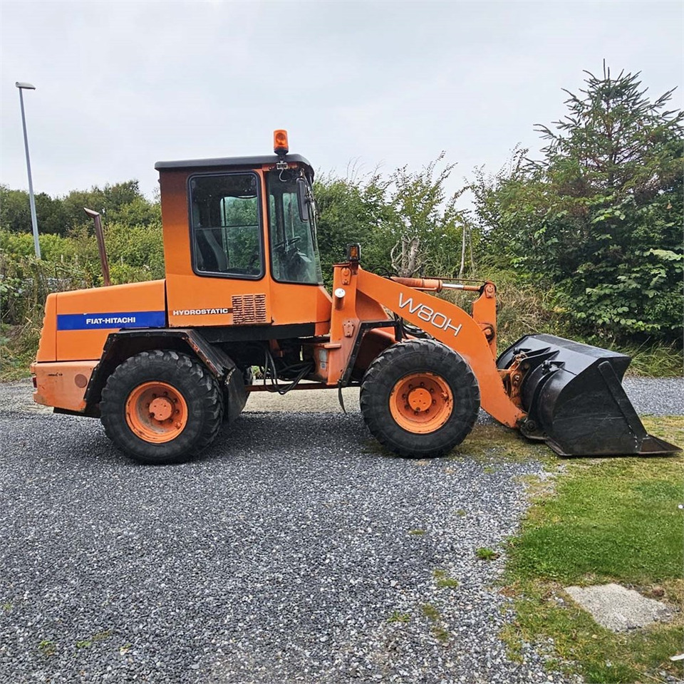 Fiat-Hitachi W80 H - Radlader: das Bild 2 Fiat-Hitachi W80 H - Radlader: das Bild 2