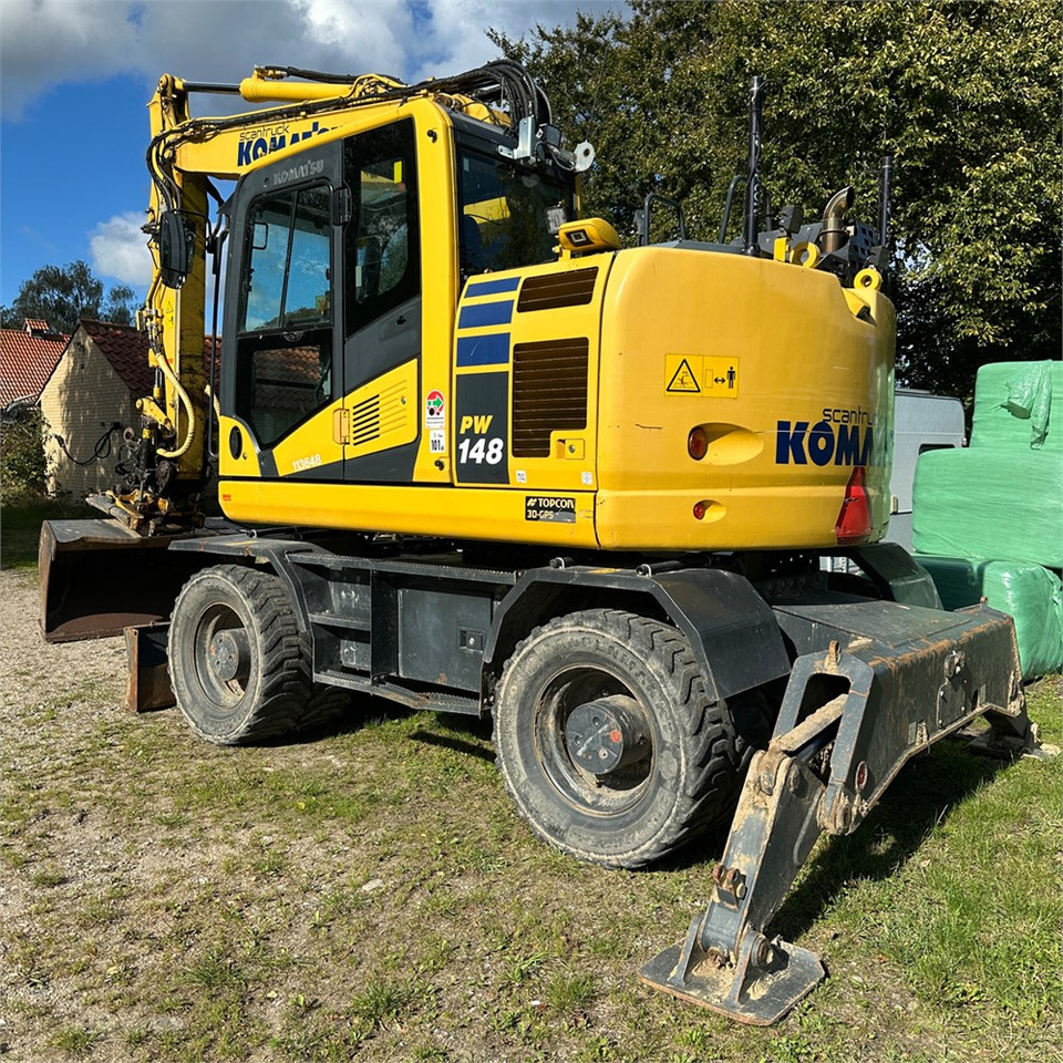 Komatsu PW148-11 - Mobilbagger: das Bild 4 Komatsu PW148-11 - Mobilbagger: das Bild 4