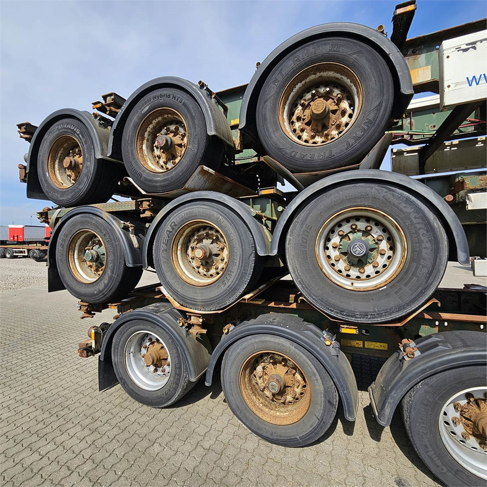 Container/ Wechselfahrgestell Auflieger Krone 3 styk: das Bild 15