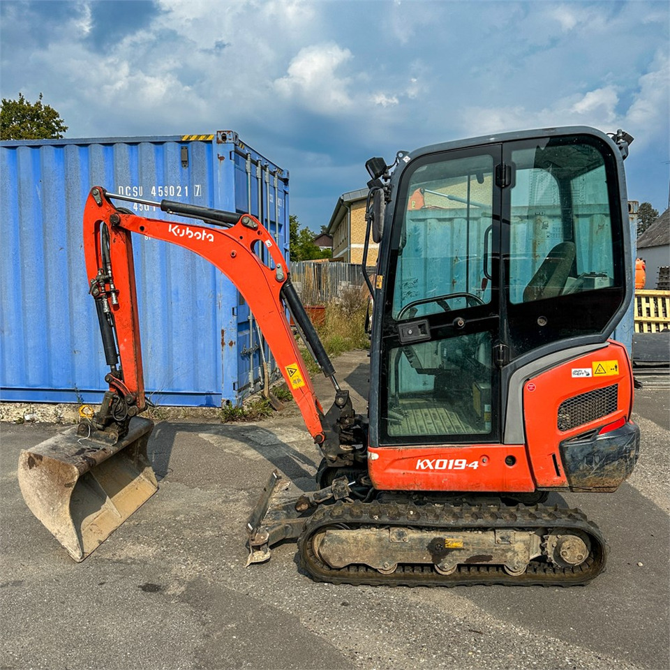 Kubota KX019-4 - Minibagger: das Bild 2 Kubota KX019-4 - Minibagger: das Bild 2