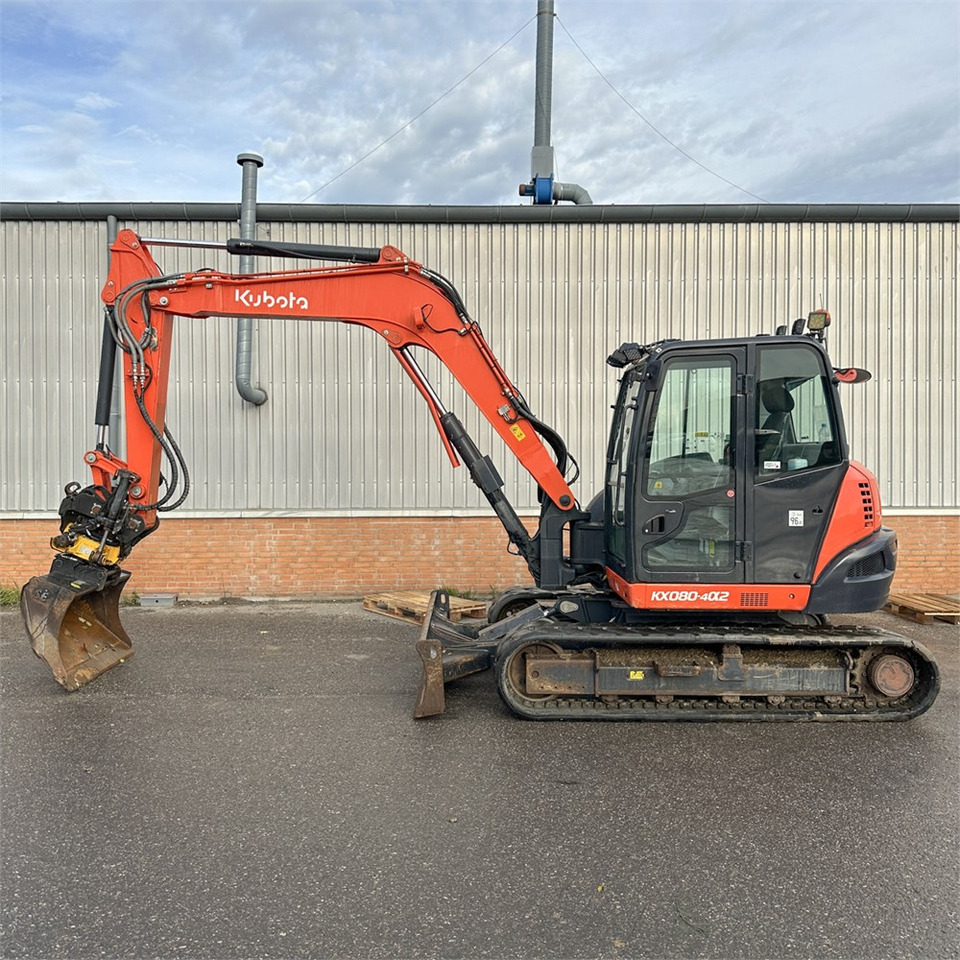 Kubota KX080-4 A2 - Minibagger: das Bild 1 Kubota KX080-4 A2 - Minibagger: das Bild 1