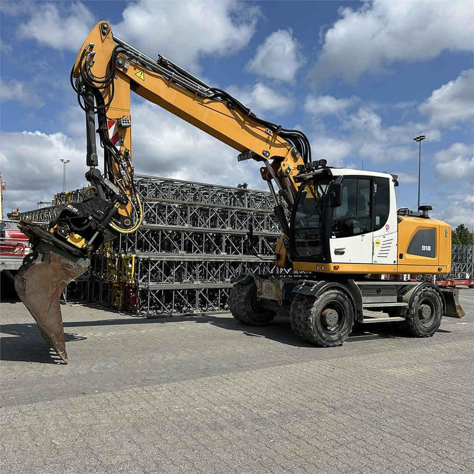 Liebherr A 918 Litronic - Mobilbagger: das Bild 1 Liebherr A 918 Litronic - Mobilbagger: das Bild 1