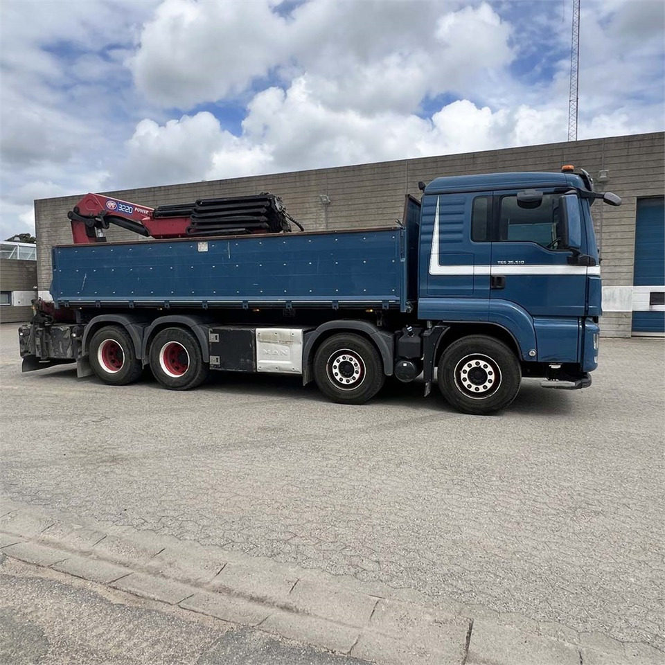 Autokran, Pritsche LKW MAN TGS 35.510 8x4 BL: das Bild 10
