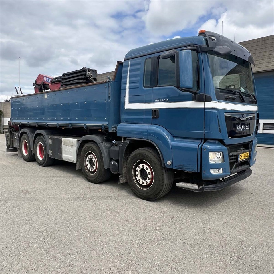 Autokran, Pritsche LKW MAN TGS 35.510 8x4 BL: das Bild 9