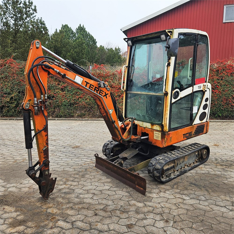 Terex TC16 - Minibagger: das Bild 2 Terex TC16 - Minibagger: das Bild 2